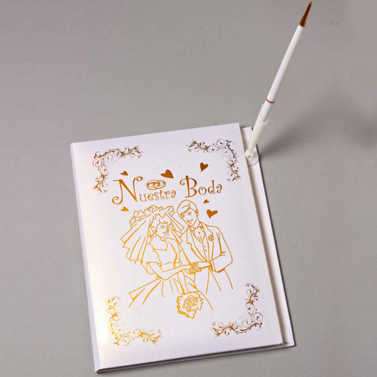 Wedding Guest Book in Spanish