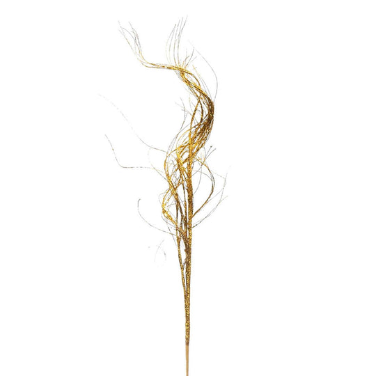 Glitter Twig Pick-Gold