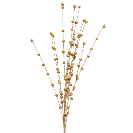 Glitter Ball Pick-Gold