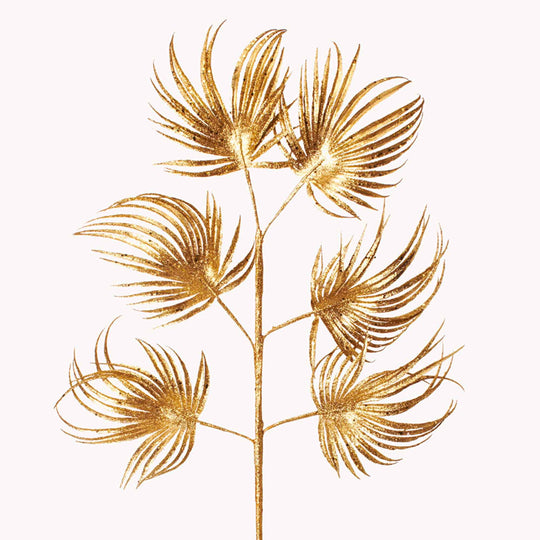 Glitter Palm Pick - Gold
