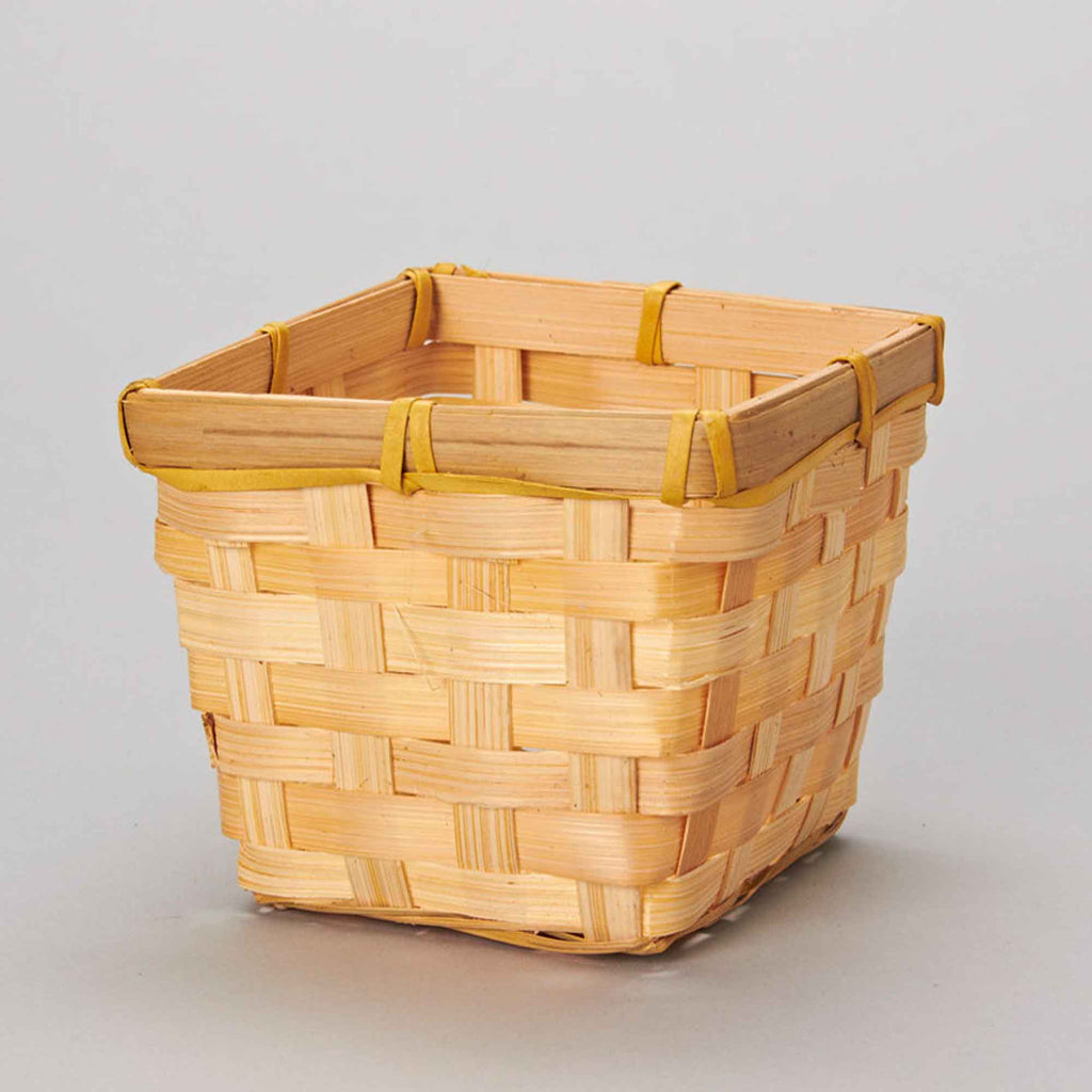 Square Wicker Basket - Events and Crafts-Events and Crafts
