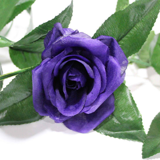 Artificial Rose Garland - Purple