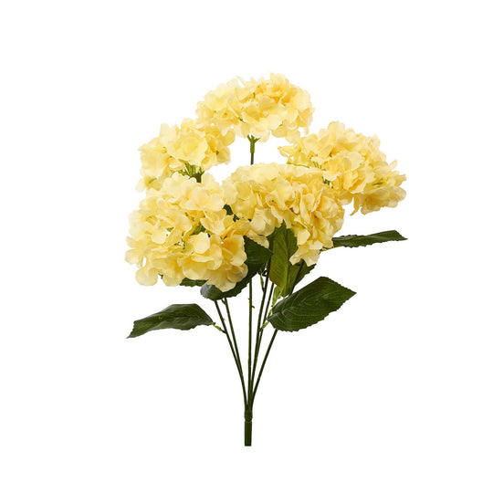 Artificial Hydrangea Bush - Champagne