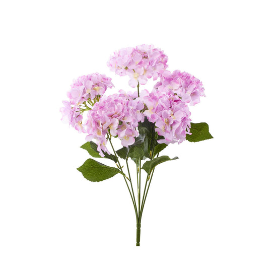 Artificial Hydrangea Bush - Lavender