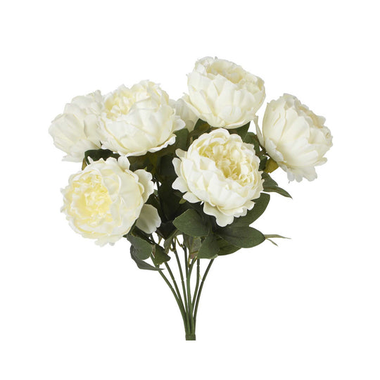 Faux Cabbage Rose Bundle - Ivory