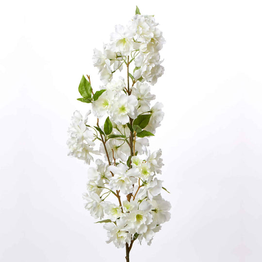 Faux Dogwood Branch-White
