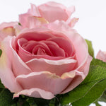 Artificial Cottage Rose Bouquet - Events and Crafts-Events and Crafts