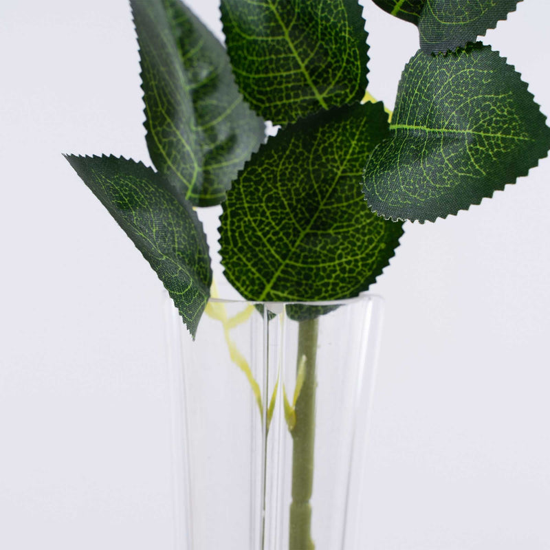 Faux Long Stemmed Rose Bud - Events and Crafts-Events and Crafts