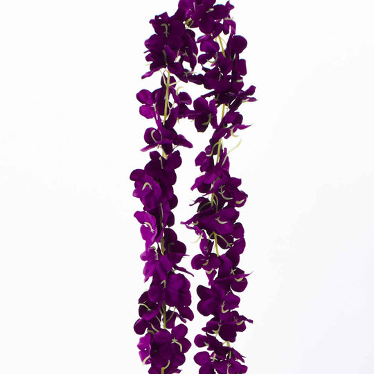 Artificial Hydrangea Garland-Purple