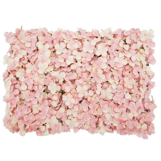 Artificial Hydrangea Mat - Blush