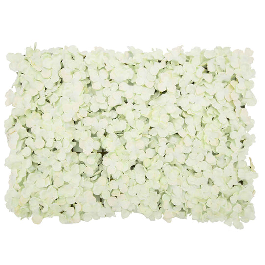 Artificial Hydrangea Mat - Ivory