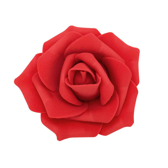 Foam Rose 2.75" 12pc/bag - Red
