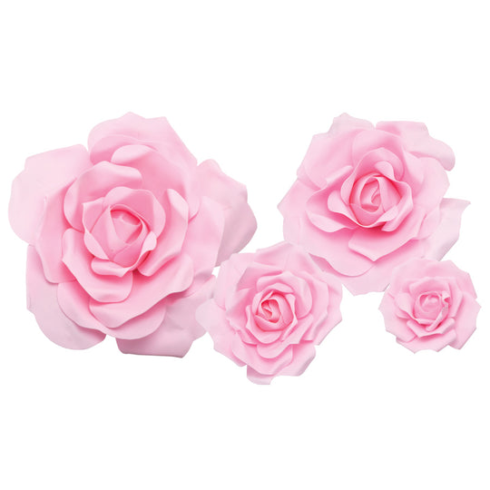 Jumbo Foam Rose Set-Pink