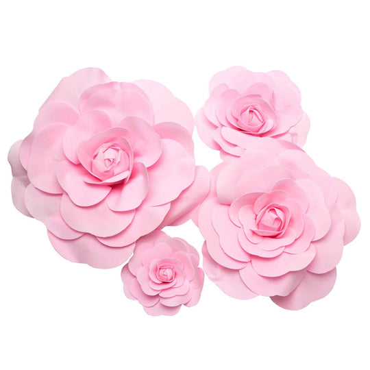 Giant Foam Flower Set-Pink