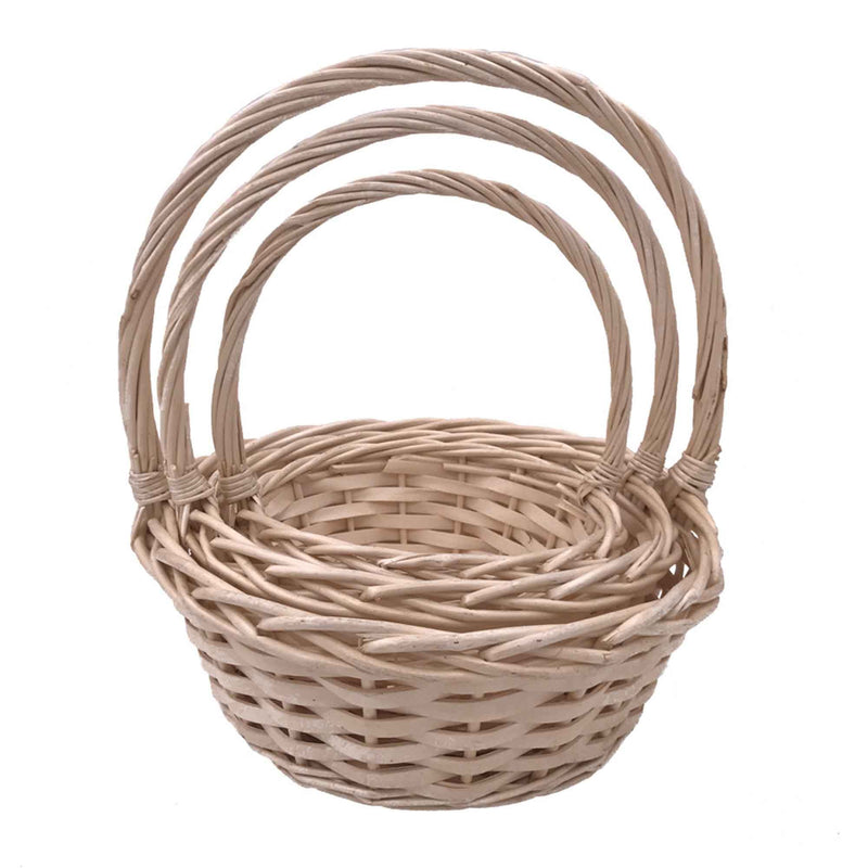 Round Basket Set - Events and Crafts-Events and Crafts