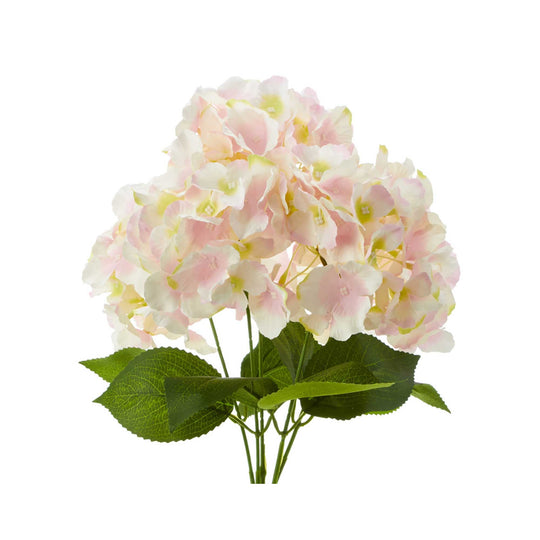 Artificial Hydrangea Bundle - Blush