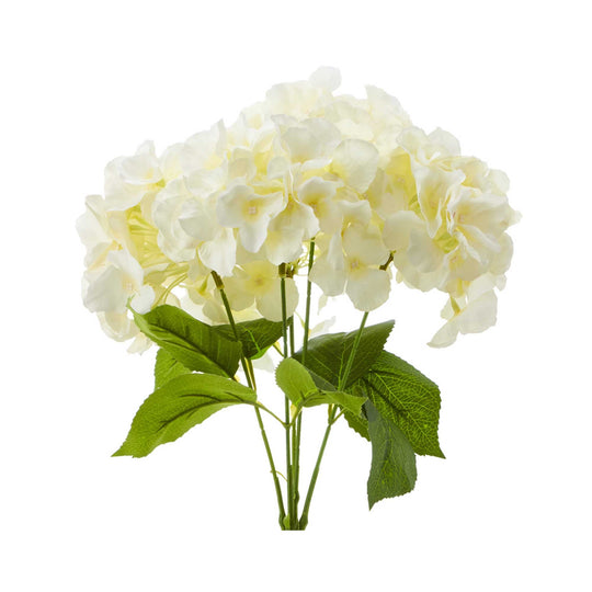 Artificial Hydrangea Bundle - Ivory