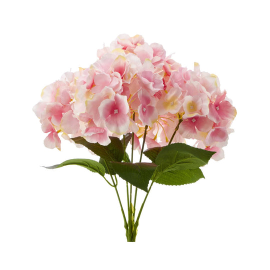 Artificial Hydrangea Bundle - Pink