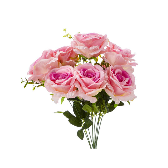 Economy Rose Bouquet Fuchsia/Pink