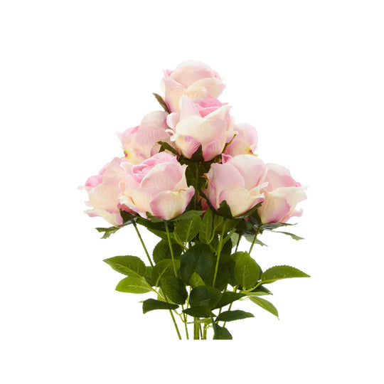 Artificial Rose Bundle - Light Pink