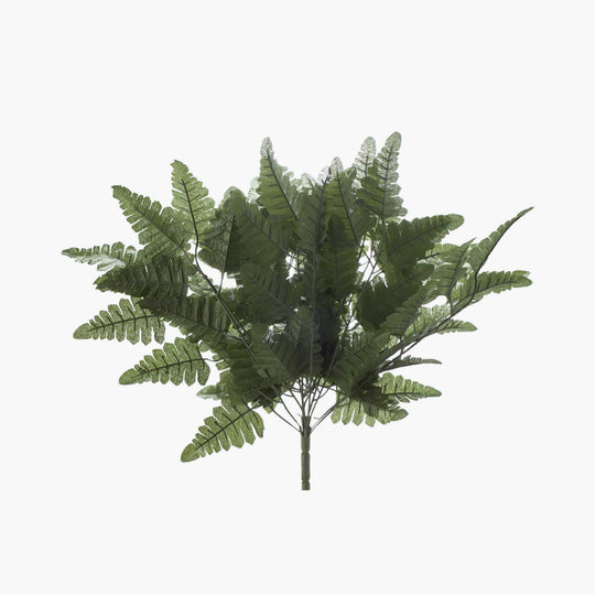 Dark Green Artificial Fern Spray