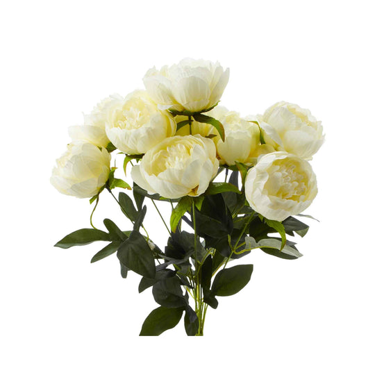 Artificial Peony Bundle-Ivory