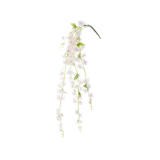 Artificial Hanging Flower Branch - Blush