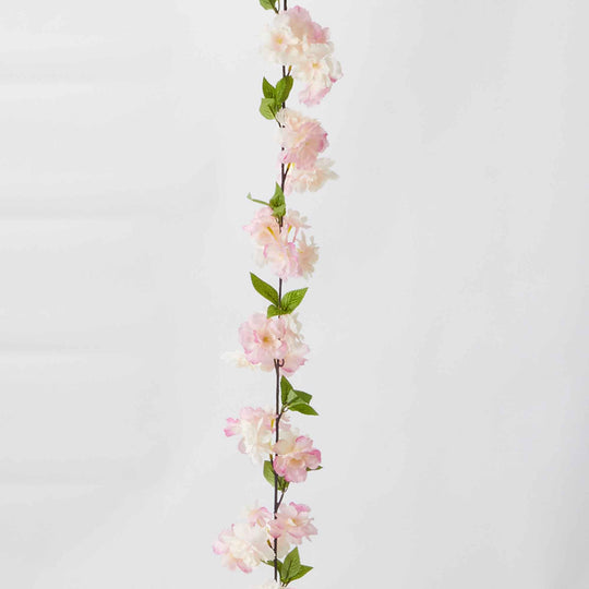 Economy Floral Garland-Blush