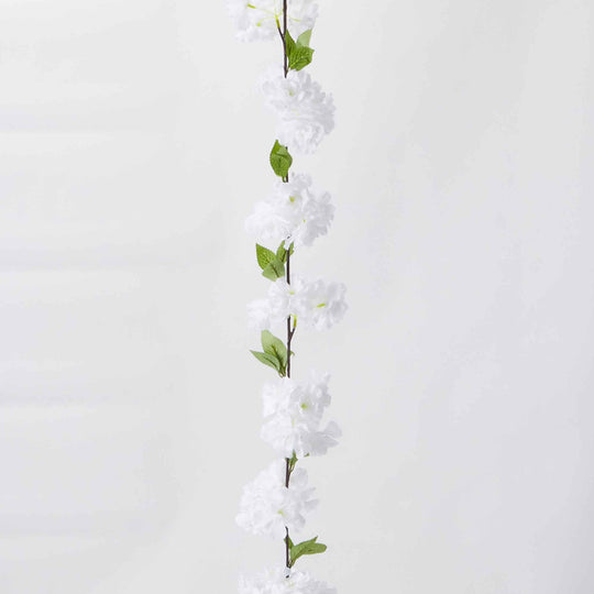 Economy Floral Garland-White