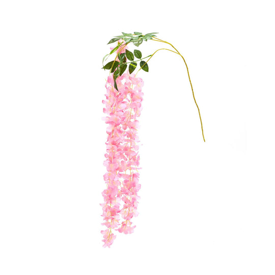 Artificial Wisteria Branch (12pack) - Pink