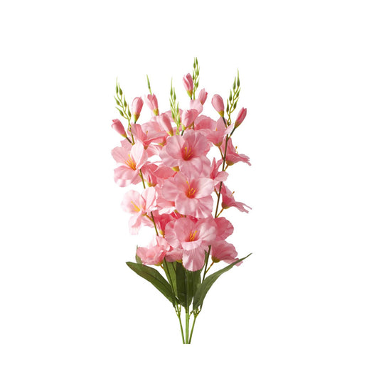 Artificial Gladiolus Bundle - Pink