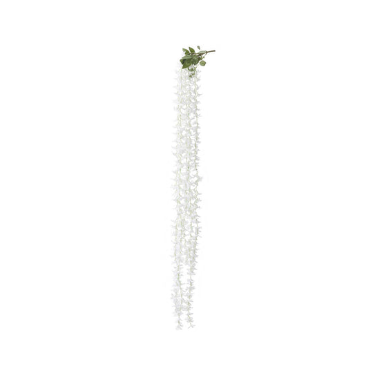 Artificial Japanese Wisteria Garland-White