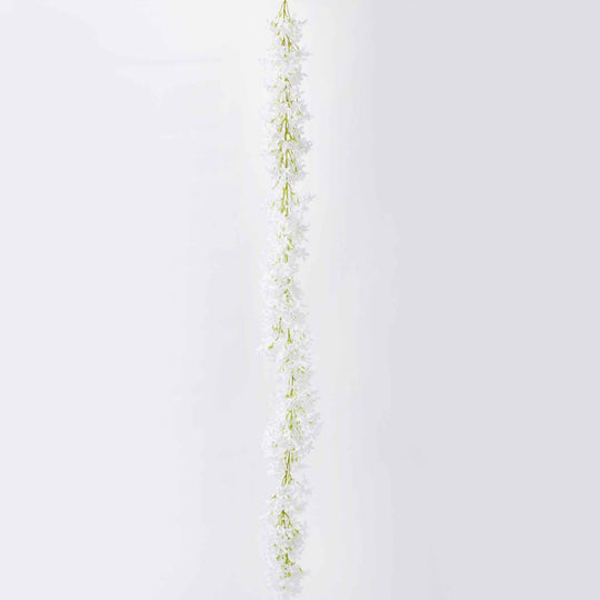 Artificial Lilac Garland-White