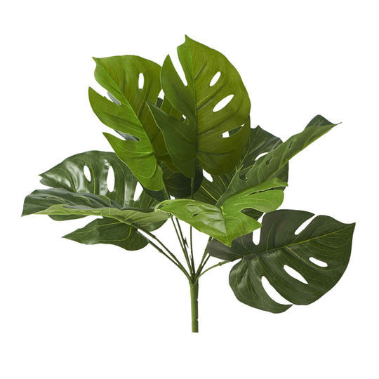 Faux Monstera Bunch