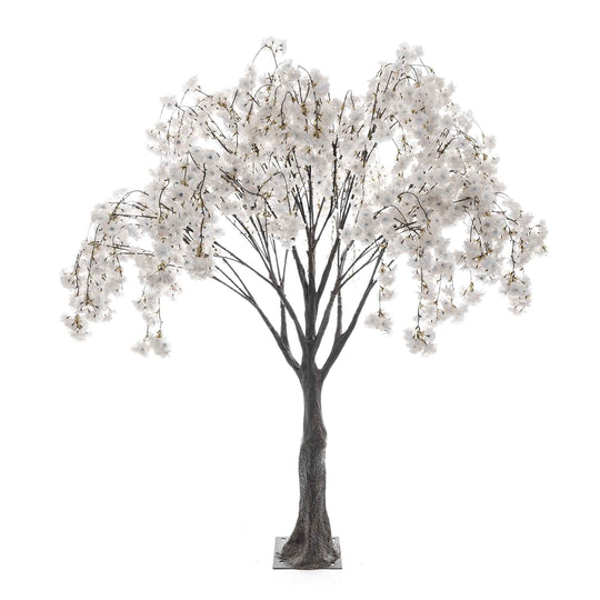 Artificial Cherry Blossom Tree-White