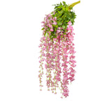 Artificial Wisteria Branch - Pink - Pack of 12 - Events and Crafts-Elite Floral