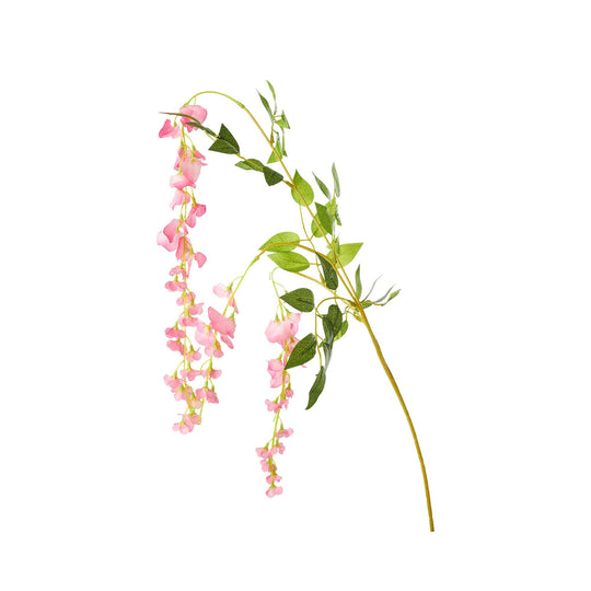 Artificial Wisteria Branch - Pink