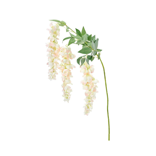 Faux Wisteria Branch-Blush