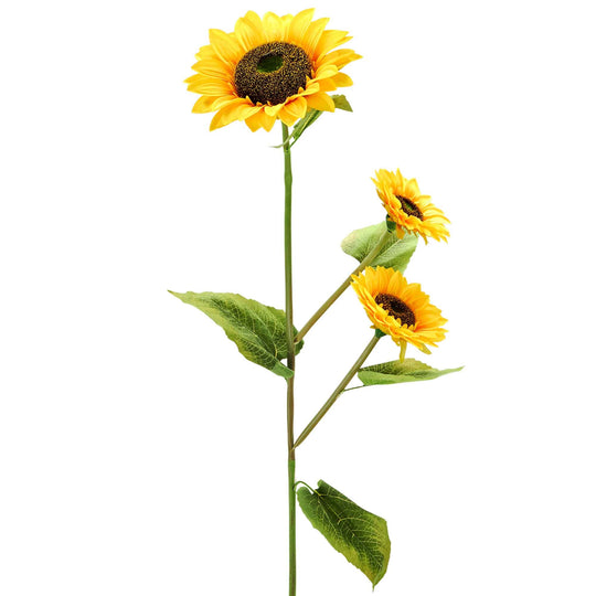 Artificial Giant Sunflower Bunch - Yellow