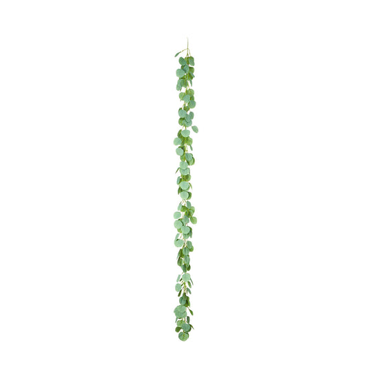 Artificial Silver Dollar Eucalyptus Garland