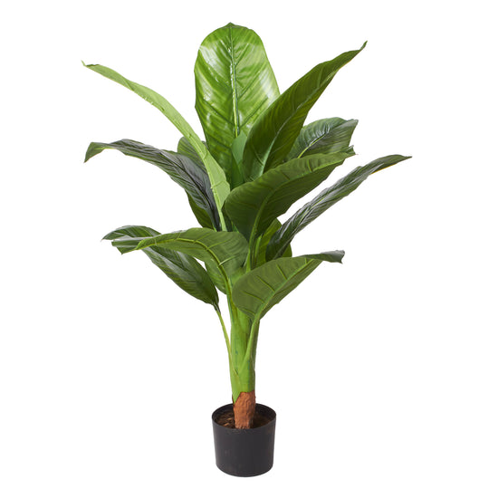 Artificial Spathiphyllum Plant with Pot