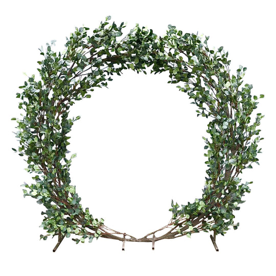 Faux Eucalyptus Arch