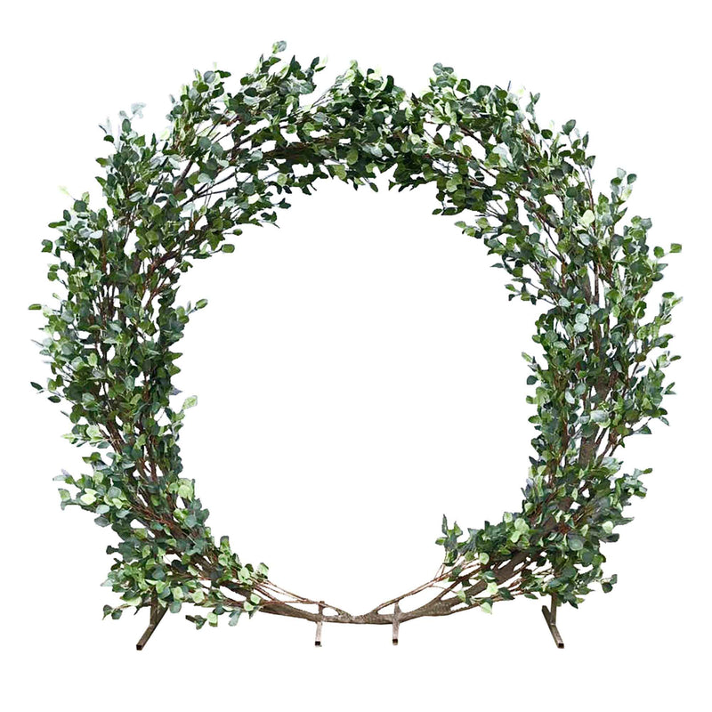 Giant Faux Eucalyptus Arch - Events and Crafts-Events and Crafts