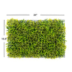 Mixed Artificial Grass Mat 24" - Green - Events and Crafts-Events and Crafts
