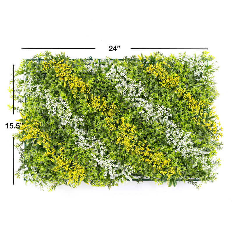 Mixed Artificial Grass Mat 24" - Yellow - Events and Crafts-Events and Crafts