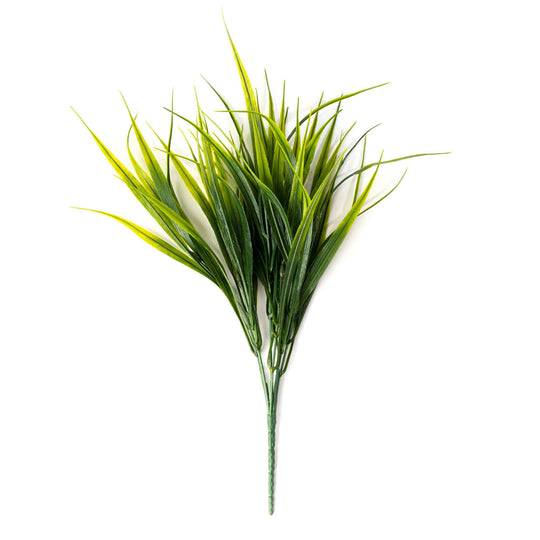 Faux Young Onion Grass 14"
