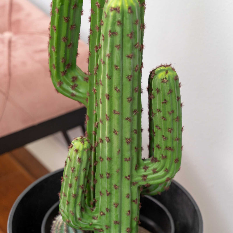 Faux Saguaro Cactus with Plastic Pot - Events and Crafts-Simple Elements