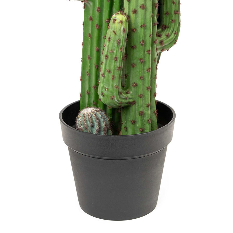 Faux Saguaro Cactus with Plastic Pot - Events and Crafts-Simple Elements