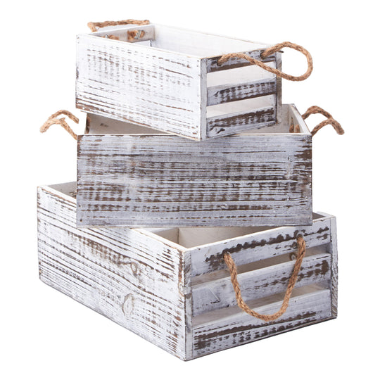 Decorative Crate 3 Piece Set