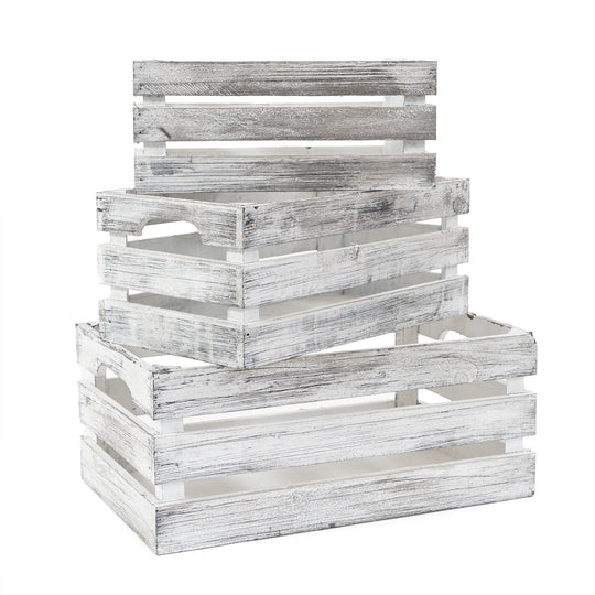 Decorative Storage Crate Three Piece Set
